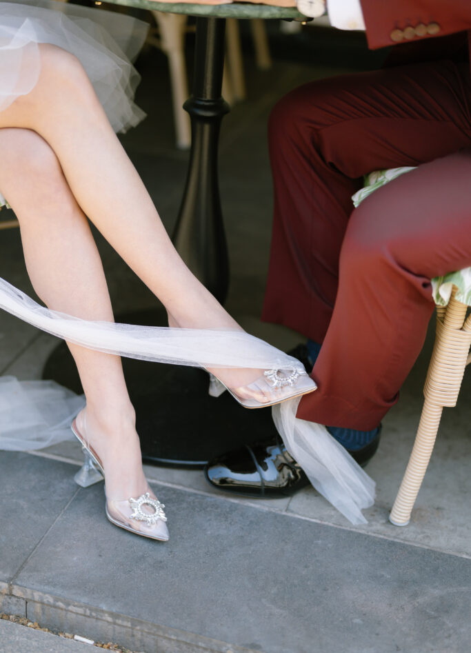 close up shot of shoes