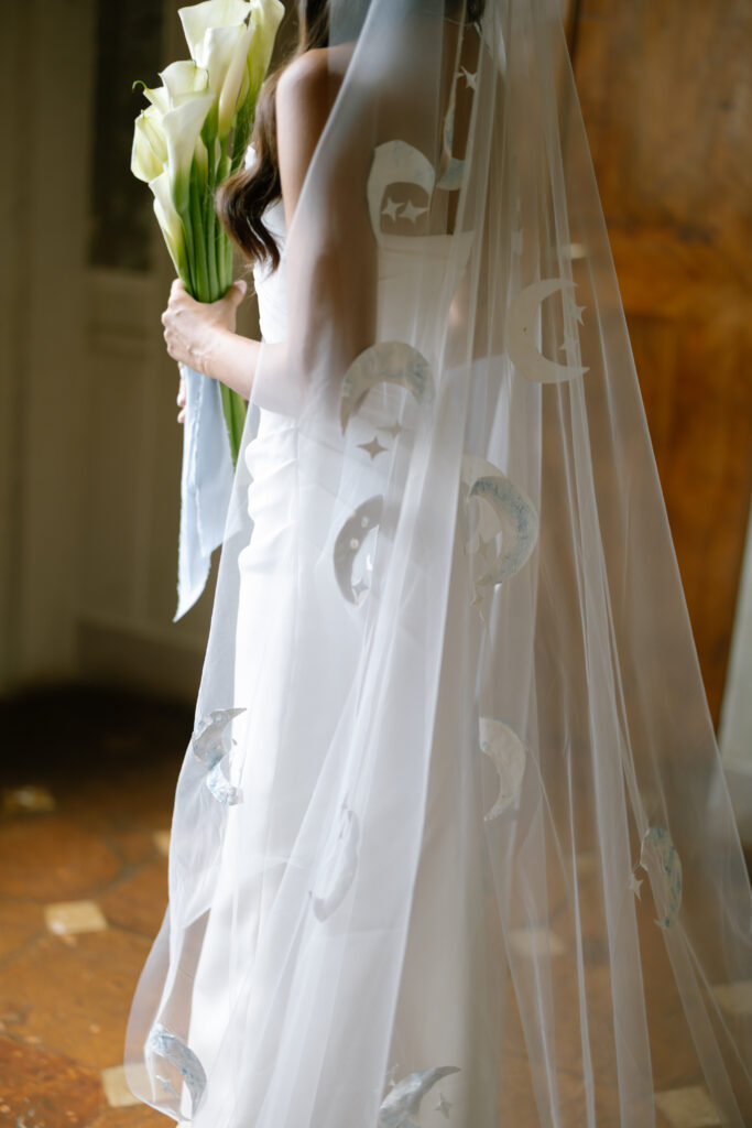 moon and stars veil